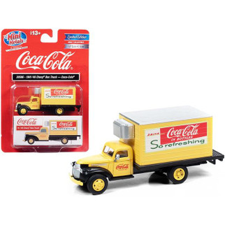 30596 HO Scale Classic Metal Works 1941-'46 Chevy Box Truck-Coca-Cola