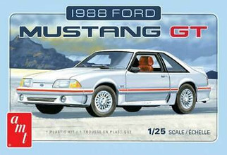 AMT1216 AMT 1988 Ford Mustang GT 1/25 Scale Plastic Model Kit 