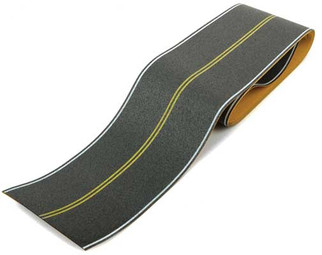 949-1252 HO Scale Walthers SceneMaster Flexible Self-Adhesive Paved Roadway No Passing Zone