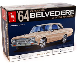 AMT1188 AMT '64 Plymouth Belvedere 1/25 Scale Plastic Model Kit