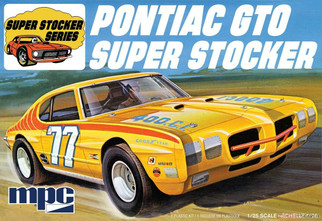 MPC939 MPC Pontiac GTO Super Stocker 1/25 Scale Plastic Model Kit