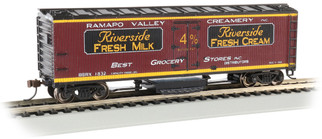 16333 HO Scale Bachmann Ramapo Valley-Track Cleaning 40' Wood Side Reefer