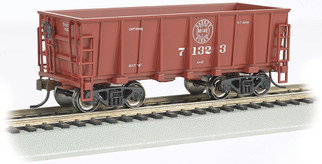 18611 HO Scale Bachmann SDuluth, Missabe & Iron Range #71323, Mineral Red-Ore Car