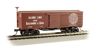 72311 HO Scale Bachmann Baltimore & Ohio Globe-Line-Old Time Box Car