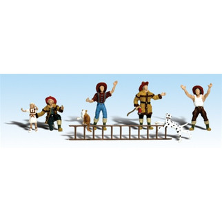 A2151 Woodland Scenics N Scale Scenic Accents(R) Figures Firemen to the Rescue