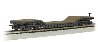 71399 N Scale Bachmann 52' Center-Depressed Flat C with No Load