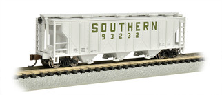 73851 N Scale Bachmann Southern PS-2 Three-Bay Covered Hopper