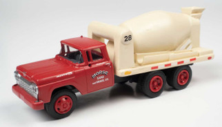 30615 HO scale Classic Metal Works '60 Ford Cement Truck-Morse Sand & Gravel