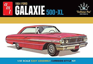 AMT1261 AMT 1964 Ford Galaxie 500-XL 1/25 Scale Plastic Model Kit
