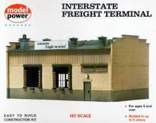 411 HO Scale Model Power Interstate Freight Terminal Kit