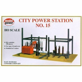 416 HO Scale Model Power City Power Station Kit