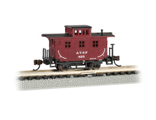 15753 N Scale Bachmann Santa Fe Old Time Caboose