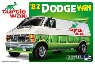 MPC943 MPC 82' Dodge Van Turtle Wax 1/25 Scale Plastic Model Kit