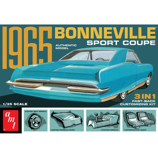 AMT1260 AMT 1965 Bonneville Sport Coupe 1/25 Scale Plastic Model Kit