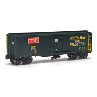 279-7114 O Scale Menards Green Bay & Western Boxcar