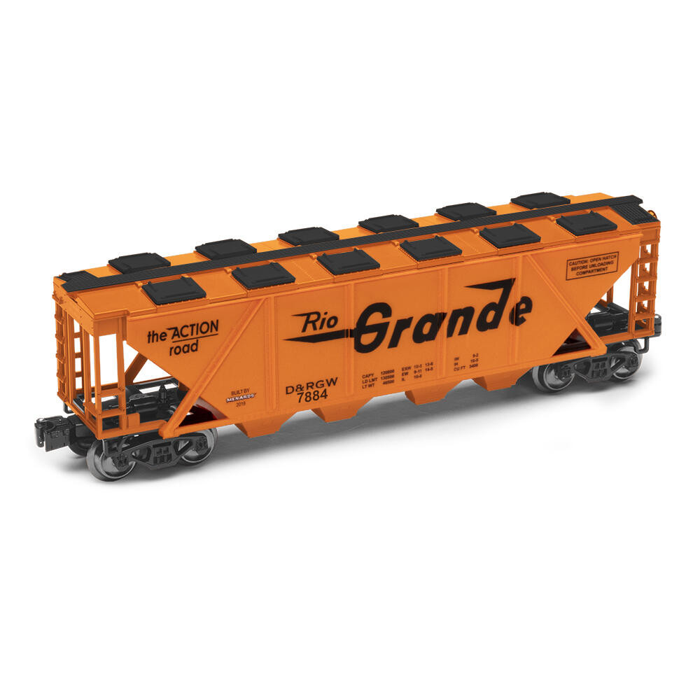 279-4564 O Scale Menards Rio Grande Covered Hopper - T and K Hobby