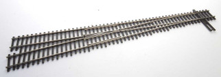 948-83019 HO Scale Walthers Track Nickel Silver DCC Friendly #8 Left Hand Turnout