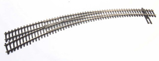 948-83061 HO Scale Walthers Track Code 83 Nickel Silver DCC Friendly Curved Turnout Left 20" & 24" Radii