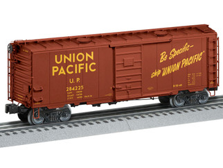 2126111 O Scale Lionel Union Pacific Roof-Hatch Boxcar #284225