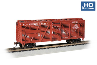 18516 HO Scale Bachmann 40' Stock Car-Northern Pacific #81761