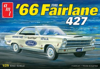AMT1263 AMT '66 Ford Fairlane 427 1/25 Scale Plastic Model Kit