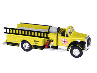 2230070 O Scale Lionel Yellow Fire Truck