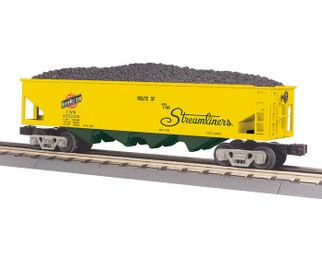 30-75683 O Scale MTH RailKing 4-Bay Hopper Car Chicago North Western Car No. 135229 