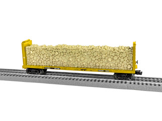 2043124 O Scale Lionel Trailer Train Standard O Bulkhead Flatcar #81145