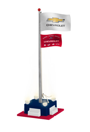 2129340 O Scale Lionel Chevy Flagpole