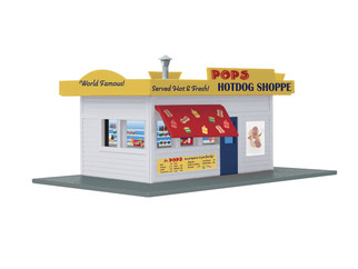 2167020 HO Scale Lionel Pops Hot Dog Shoppe Kit
