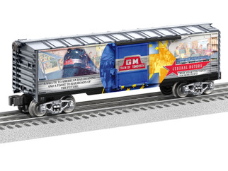 2238150 O Scale Lionel GM Train of Tomorrow Boxcar