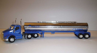 TNS049 HO Scale Truck n Stuff Kenworth T680 Day-Cab Tractor w/Chemical Tank Trailer-Nalco