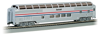 13032 HO Scale Bachmann Amtrak Phase II 85' Budd Full Dome