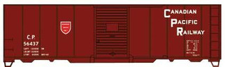 3562 HO Scale Accurail Canadian Pacific 40' Riveted Steel Boxcar Kit