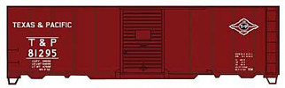 3563 HO Scale Accurail Texas & Pacific 40' Single Door Riveted Boxcar Kit