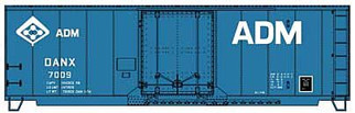 3139 HO Scale Accurail Archer Daniels Midland 40' Plug Door Insulated Steel Boxcar Kit