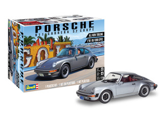 85-4521 Revell Porsche 911 Carrera 3.2 Coupe 1/24 Scale Plastic Model Kit