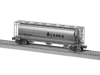 2226090 O Scale Lionel Alaska RR Cylindrical Covered Hopper #14500