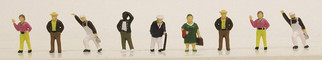 1344 N Scale Model Power Street People 9 Pcs