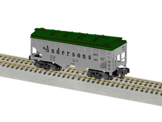 2219051 S Scale American Flyer Andersons 2-Bay Covered Hopper