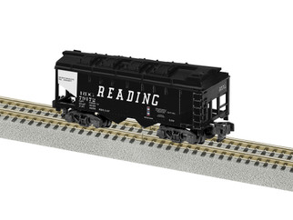 2219081 O Scale American Flyer Reading 2-Bay Covered Hopper #79172