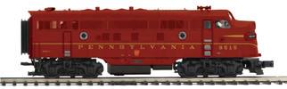20-21580-1 O Scale MTH Premier F-3 A Unit Diesel Engine w/ProtoSound 3.0 (Hi-Rail Wheels)-Pennsylvania Cab No. 9515