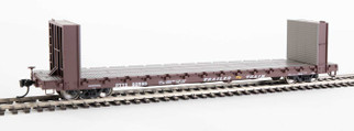 910-5818 HO Scale Walthers MainLine 60' P-S Bulkhead Flatcar (48' IL) Trailer-Train PTTX #90595