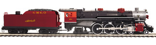 20-3814-1 O Scale MTH Premier 4-6-2 USRA Heavy Pacific Steam Engine w/ProtoSound 3.0-Gulf Mobile & Ohio Cab No. 580