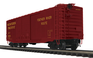 20-99320 O Scale MTH Premier 50' Ps-1 Double Door Box Car-Western Pacific