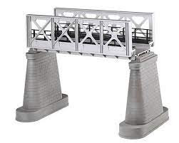 40-1120 O Scale RailKIng Girder Bridge-Silver