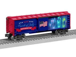 2228400 O Scale Lionel Fourth of July Illuminated Car with Sound