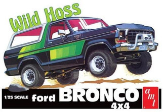 AMT1304 AMT Wild Hoss Ford Bronco 1/25 Scale Plastic Model Kit