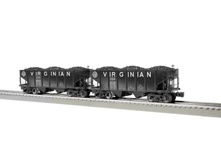 2226960 O Scale Lionel Virginian 2 Bay Hopper 2-Pack