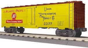 30-78241 O Scale MTH RailKing Modern Reefer Car-Atlantic & Pacific Car No 23177